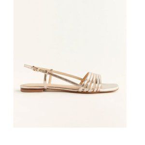 COPY - Reformation Millie Lattice Flat Sandal